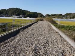 フットパス（鹿島鉄道廃線跡）