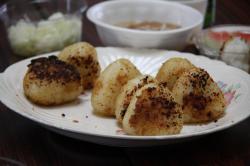 行方産コシヒカリの焼きおにぎり