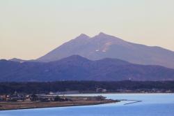 タワーから見た筑波山