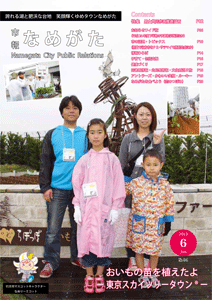 市報なめがたNo94(平成25年6月号)表紙画像