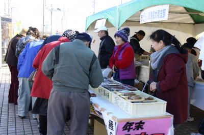 漁師市店頭