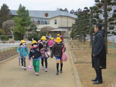 武田小学校あいさつ運動