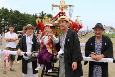 馬出し祭り（稚児）