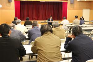 玉造地区市長出前ふれあい懇談会1