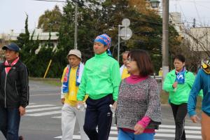 平成26年度ウォーキング大会市長参加