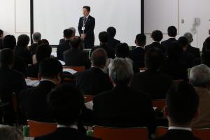 ファーマーズ・ヴィレッジ地鎮祭市長あいさつ