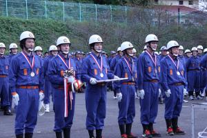 自動車ポンプの部優勝　繁昌消防団02