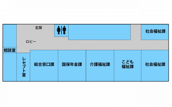 27玉造庁舎1階