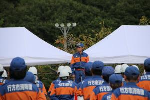 20170930消防操法大会市長あいさつ