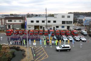 20171215年末県下一斉街頭活動出発式