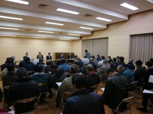 20180216玉川地区ふれあい懇談会懇談風景