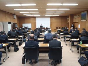 不当要求防止責任者講習 副市長あいさつ