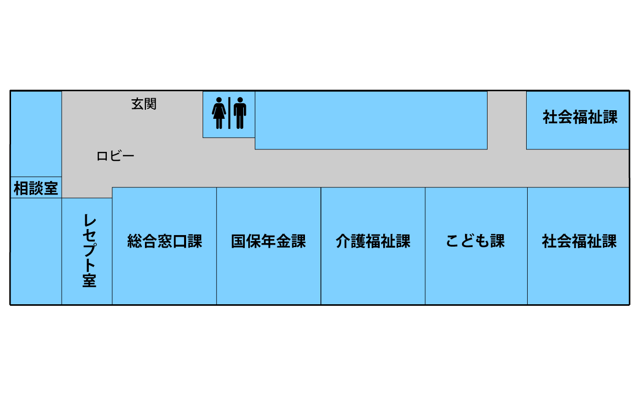 27玉造庁舎1階