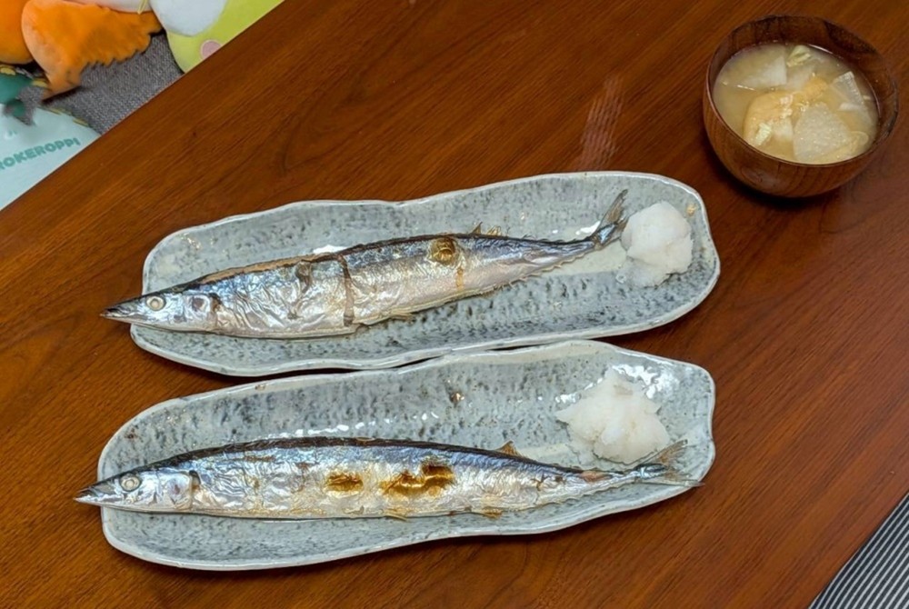 さんまの塩焼き