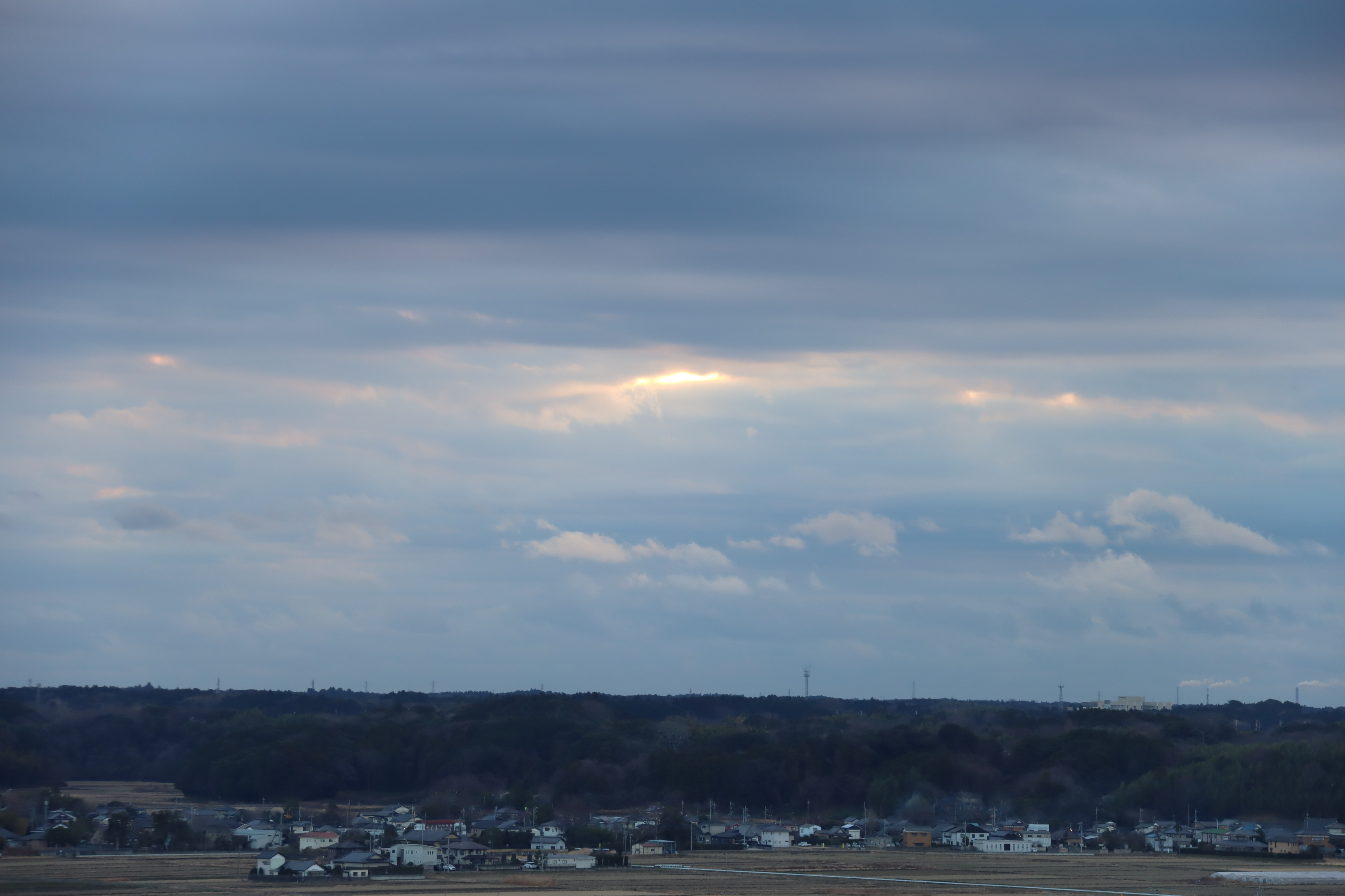 初日の出7時13分