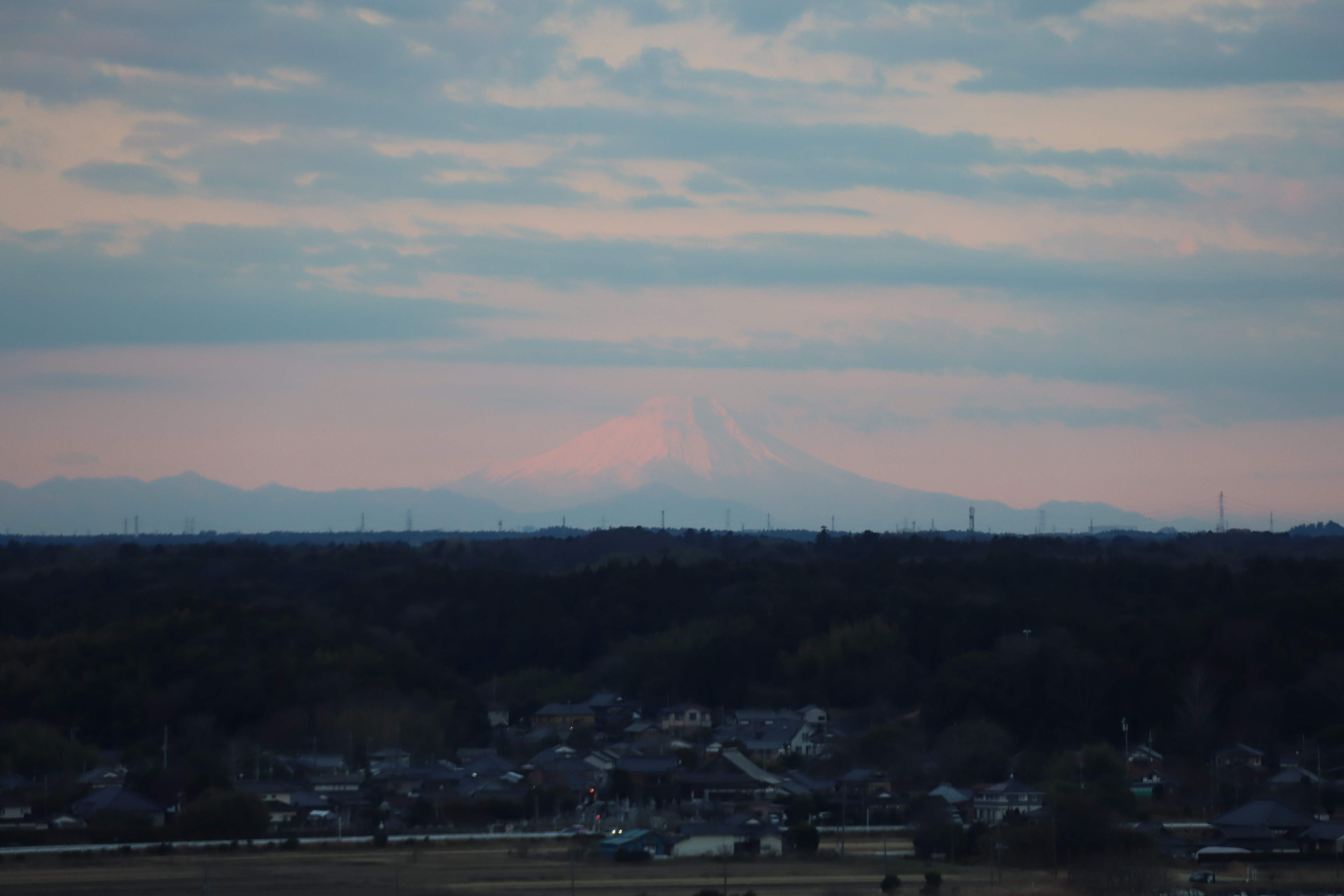 初日の出2026_富士山